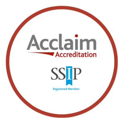 Acclaim SSIP Registered Member Logo